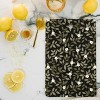 Iveta Abolina Blooming Vines Black Cutting Board Rectangle - Deny Designs - 2 of 3