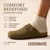 CUSHIONAIRE Haze Mens Clogs | Comfortable Slip-On Clogs for Men with Arch Support and Cork Suede Footbed | Perfect Potato Shoes for Indoor&Outdoor Use - 3 of 4