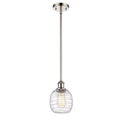 Belfast - 1 Light Mini Pendant In Industrial Style-9 Inches Tall and 6 Inches Wide