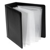 Juvale 4-Inch Theater Binder with 30 Sleeves, 3-Ring Organizer with Clear Sheet Protectors for Gifts, Show-Bills Holder - 4 of 4