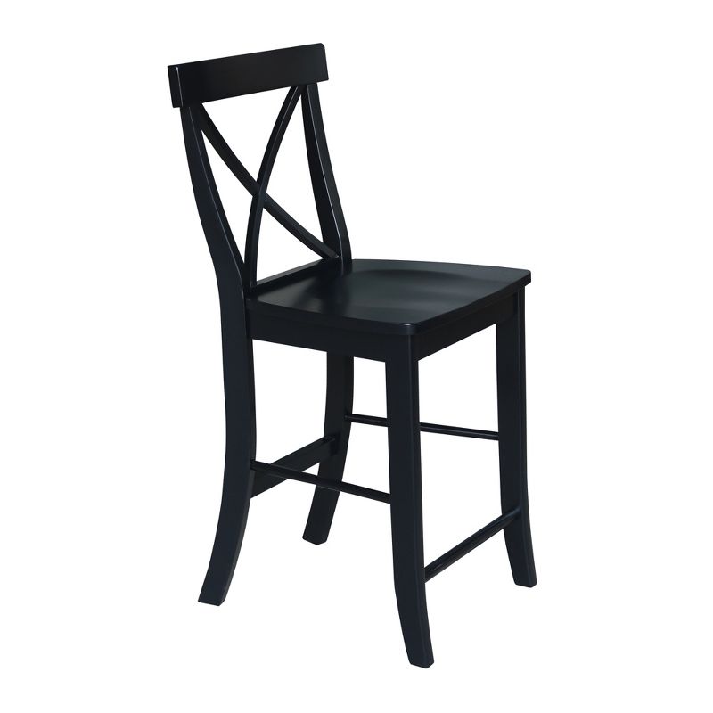 24" Martha X Back Counter Height Barstool - International Concepts, 5 of 11