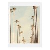 16"x20" Los Angeles Palms Gallery Decorative Wall Art Set Buff Beige - Deny Designs: Coastal Theme, Nautical Decor - 2 of 4