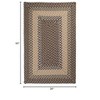 Colonial Mills Tiburon - Stone Blue 3 ft.x5 ft. Rectangle Rug Indoor/Outdoor 100% Polypropylene - 2 of 2