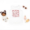 The Juniper Shop Coquette Strawberry Chart Toddler Tank - 4T - White - 3 of 4