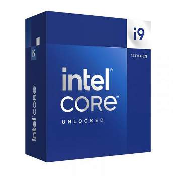Intel Core i9-14900K Unlocked Desktop Processor - Up to 6.0 GHz max clock speed - Up to 24 Cores: 8 Performance-cores/16 Efficient-cores
