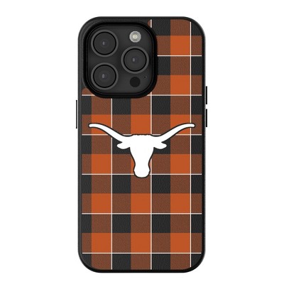 Keyscaper NCAA Plaid MagSafe Compatible Cell Phone Case for iPhone 15 Pro