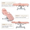 Karl Home 73in 360 Degree Rotating Hydraulic Height Adjustable Facial Massage Bed - 2 of 4