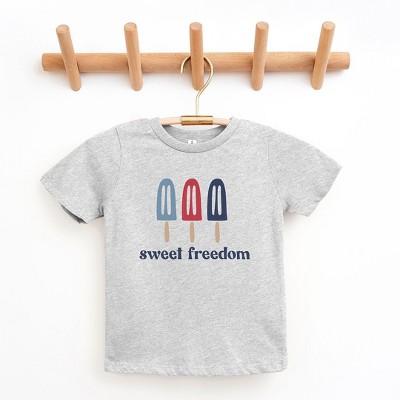 The Juniper Shop Sweet Freedom Popsicles Toddler Short Sleeve Tee