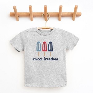 The Juniper Shop Sweet Freedom Popsicles Toddler Short Sleeve Tee - 1 of 2