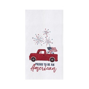 C&F Home Proud To Be An American Kitchen Towel Patriotic Dishtowel Decor - 1 of 3