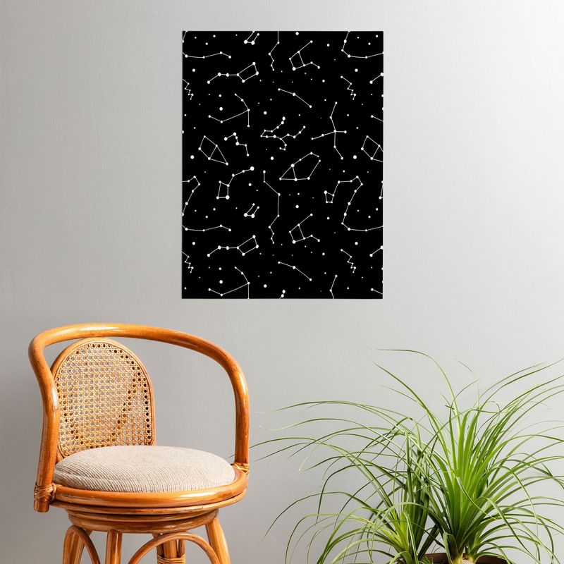 Avenie Black And White Constellations Poster - Society6, 2 of 4