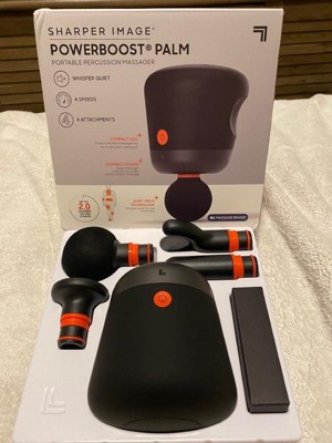 Sharper Image Powerboost Palm Portable Percussion Massager
