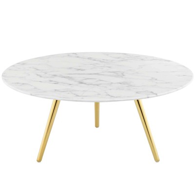 target round marble coffee table