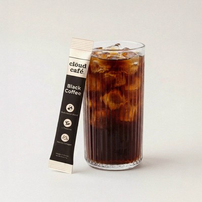 Cloud Cafe Collagen Black Instant Coffee - 8oz