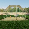 Gulches Deluxe Walk-In Chicken Coop - 9.94 ft x 6.46 ft x 6.36 ft Metal Poultry Cage with Waterproof Cover - 2 of 4