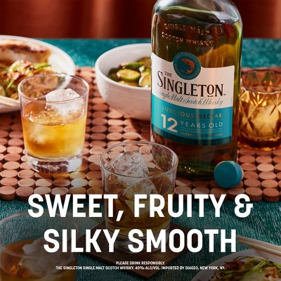Singleton of Glendullan 12yr Single Malt Scotch Whisky - 750ml Bottle