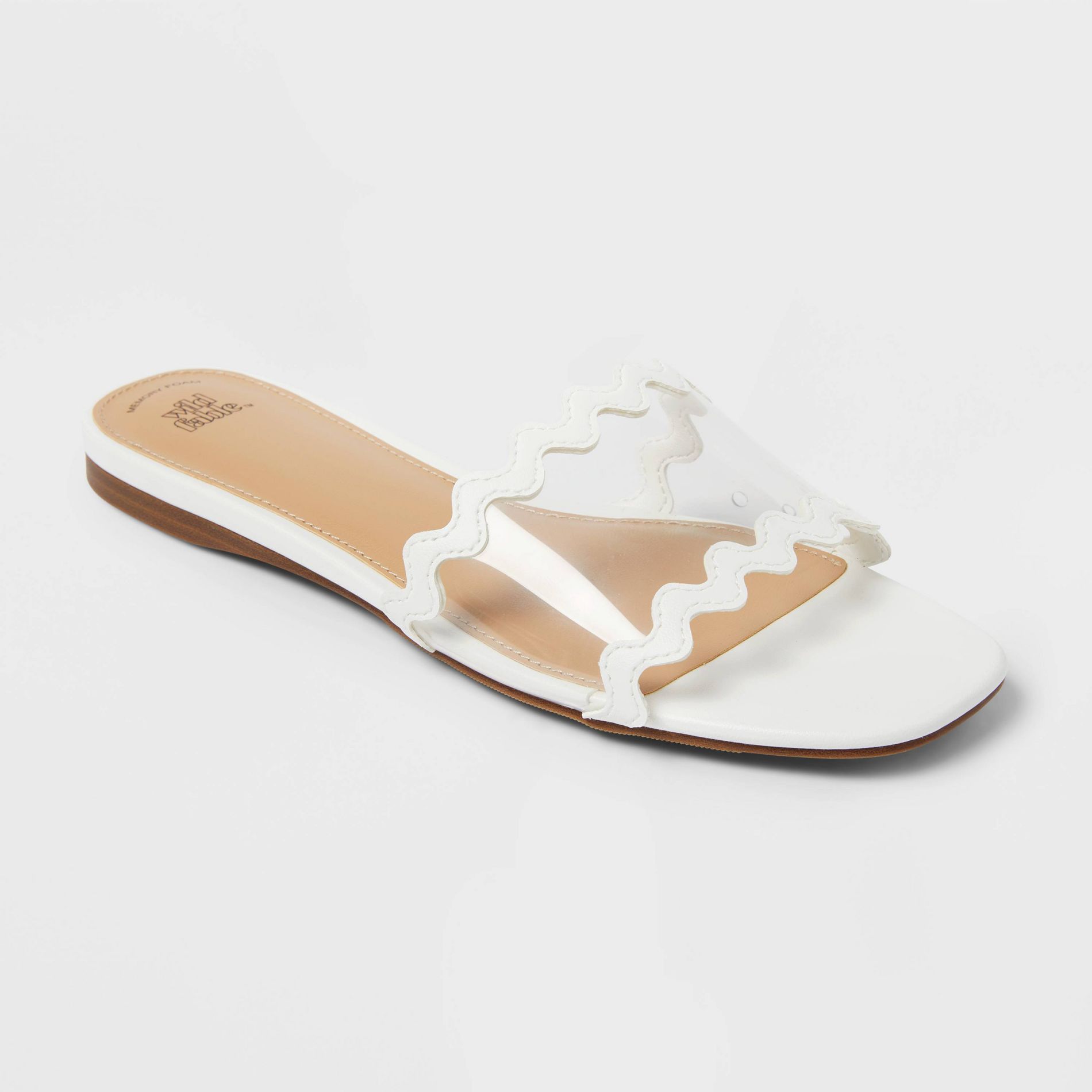 Women's Ingrid Slide Sandals - Wild Fable™ White