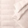 Puredown Ultra-Lightweight White Down Blanket, Soft Bed Cover For All Season - 4 of 4