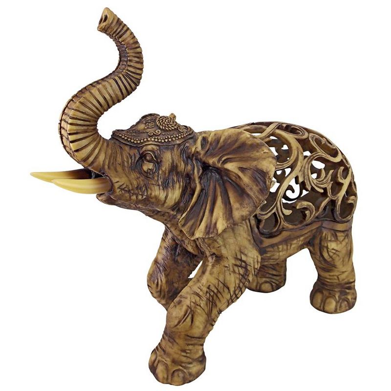Design Toscano Jali Elephant Sculpture (Large), 1 of 7