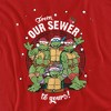 Boys' Teenage Mutant Ninja Turtles Merry Christmas From Our Sewer T-Shirt - 2 of 4