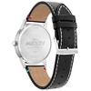 Citizen Disney Eco-Drive watch featuring Mickey & Friends 2-hand Silver Tone Black Leather - 3 of 4