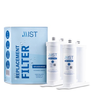 Mist Refrigerator Water Filter Replacement Compatible with WF2CB, PureSource2, FC100, 9916, 469916, 2 Pack