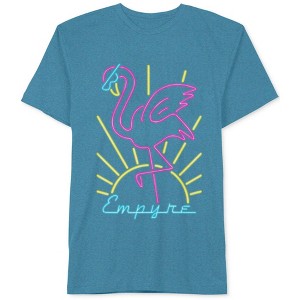 Jem Mens Neon Flamingo Graphic T-Shirt - 1 of 1