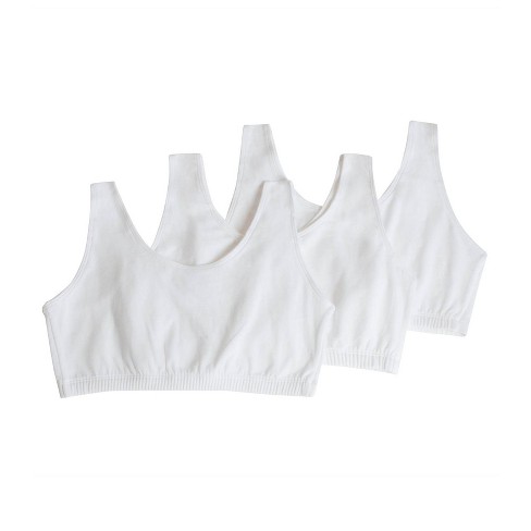 Fruit Of The Loom Women's Tank Style Cotton Sports Bra 3-pack