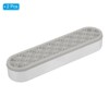 Unique Bargains Silicone Diamond Painted Pen Makeup Brush Organizers 2 Pcs - 3 of 4