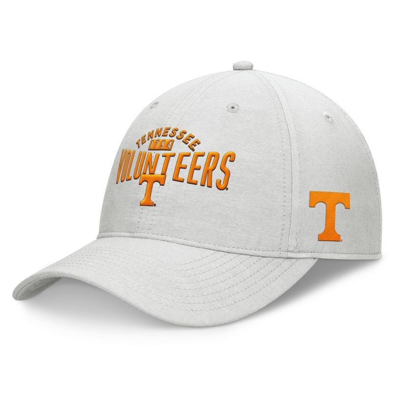 NCAA Tennessee Volunteers Unstructured Chambray Cotton Hat - Gray, 1 of 5