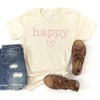 The Juniper Shop Happy Heart Girls Short Sleeve Tee - 2 of 2