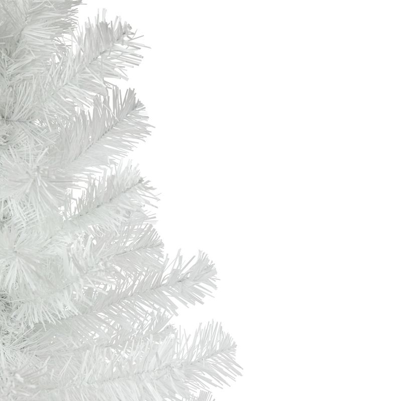 Northlight 3' Unlit Artificial Christmas Tree White Pine Slim, 4 of 6