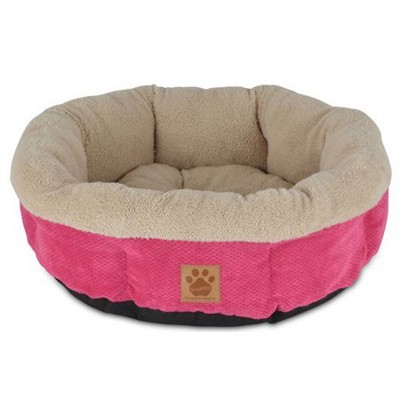 pink dog bed