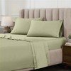 Luxury Egyptian Quality Cotton 1000 Thread Count Solid Deep Pocket Sheet Set by Blue Nile Mills - 2 of 4