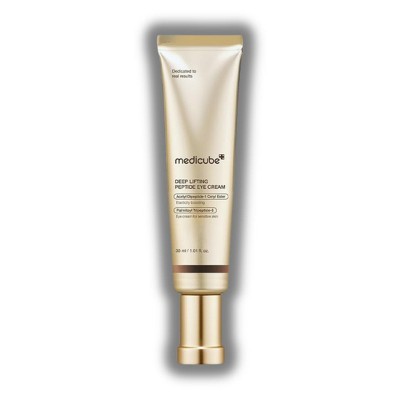 Medicube Deep Lifting Peptide Eye Cream | Derm-proven anti-aging & wrinkle lifting formula (1.01 oz)
