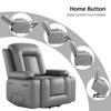 Power Lift Faux PU Recliner Chair - Heat and Massage, Adjustable Back & Legs, Heavy Duty Lift Sofa for Seniors, for Elderly and Mobility Impaired - 2 of 4