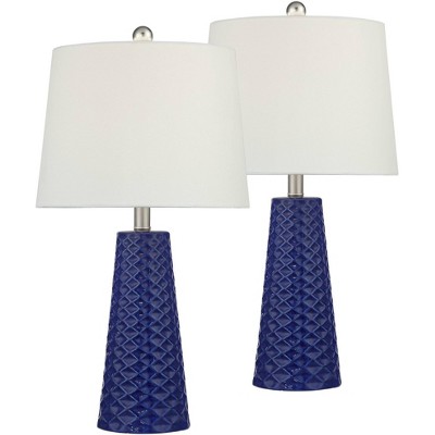 navy blue table lamps