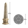 Design Toscano Golden Obelisk of Ancient Egypt Statue - 3 of 3