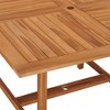 vidaXL Garden Table 47.2"x47.2"x29.5" Solid Teak Wood - 4 of 4