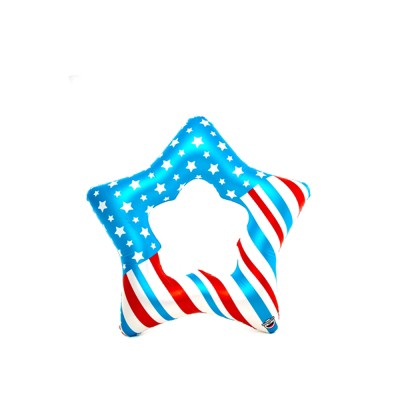 BigMouth - Inflatable Giant Americana Patriotic Star Pool Float - Vinyl - Multicolored - Case of 4