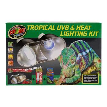 Zoo-Med Tropical UVB and Heat Lighting Kit