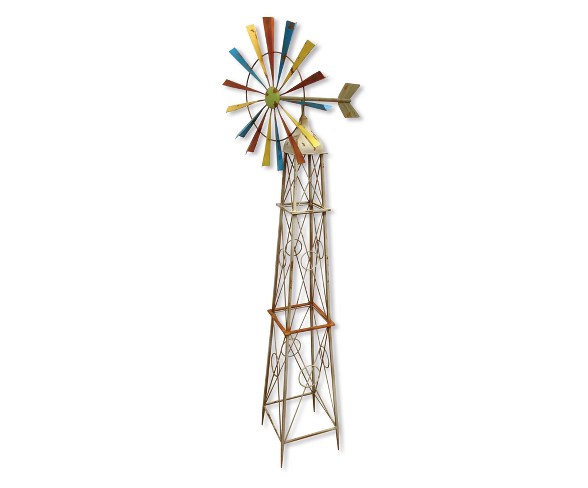 63"H Metal Outdoor Sculpture - Backyard Expressions