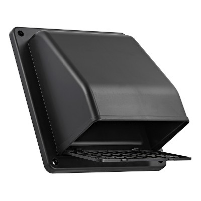 Lambro® 6-In. Plastic Wall Exhaust or Air Intake Vent with Hinged Screen and Removable Damper, 351