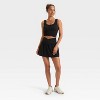 Women's Smocked Support Cropped Tank Top - JoyLab™ - 3 of 3
