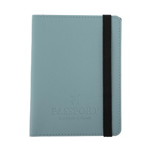 Unique Bargains Simple Elastic Strap Passport Holder 1 Pc - 1 of 4