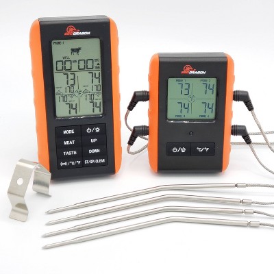 SMARTRO X50 Wireless Meat Thermometer 4 Probes 500ft Long Range