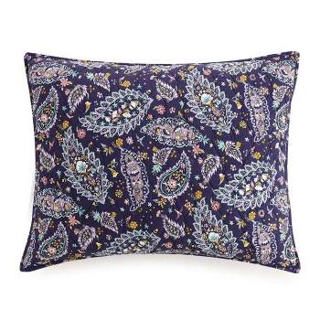 French Paisley Pillow Sham Purple - Vera Bradley