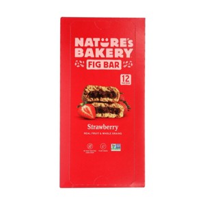 Nature's Bakery Stone Ground Whole Wheat Strawberry Fig Bars - 12 bars, 2 oz - 1 of 4