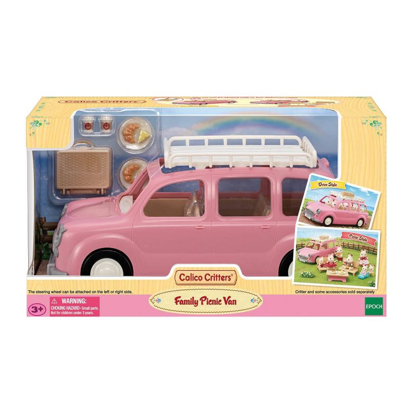Calico Critters Family Picnic Van Playset, 3 of 7