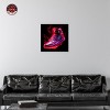 Notoriart Flaming Hot Sneaker Wall Art Framed - 2 of 4